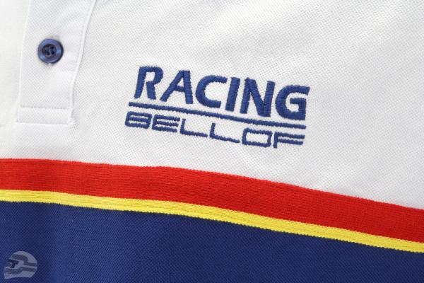 Stefan Bellof Polo Shirt record lap 6:11.13 min blue / white