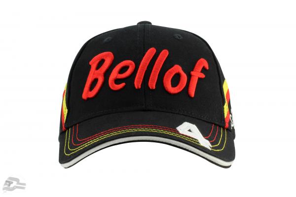 Stefan Bellof Cap ''Helm'' Classic Line schwarz / rot / gelb