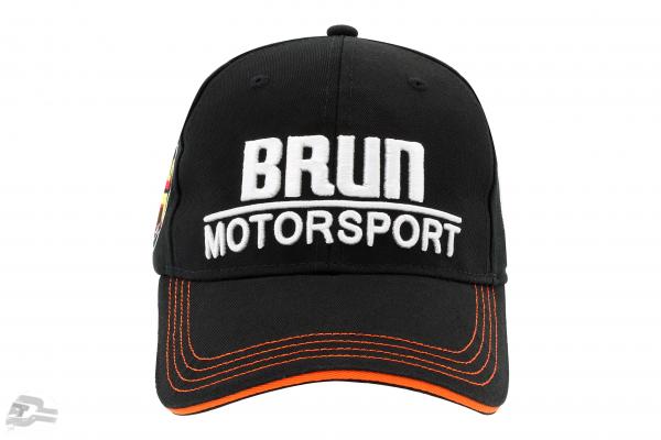 Stefan Bellof Cap Brun Motorsport #1 Norisring 1984 schwarz / weiß / orange