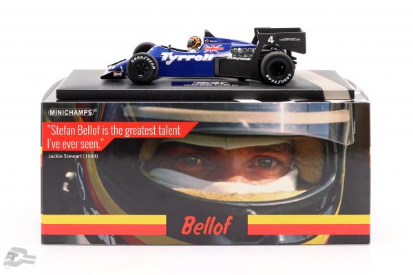 Stefan Bellof Tyrrell 012 #4 Brazil GP formula 1 1984  