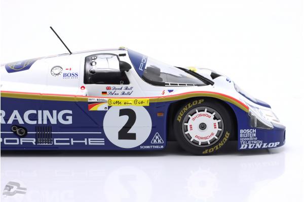 Porsche 956K #2 Rekordrunde Nordschleife 6:11.13 min 1000km Nürburgring 1983 Bellof, Bell  