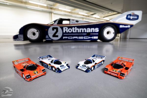 Porsche 956K Jägermeister #19 Sieger 1000km Imola 1984 Stuck, Bellof  