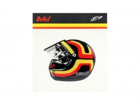 Stefan Bellof sticker helmet 80 x 65 mm