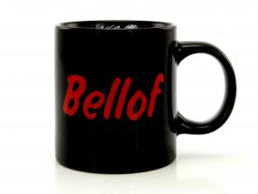 Stefan Bellof coffee mug "helmet" black