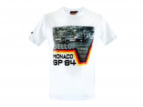 Stefan Bellof T-shirt Monaco GP formula 1 1984 white