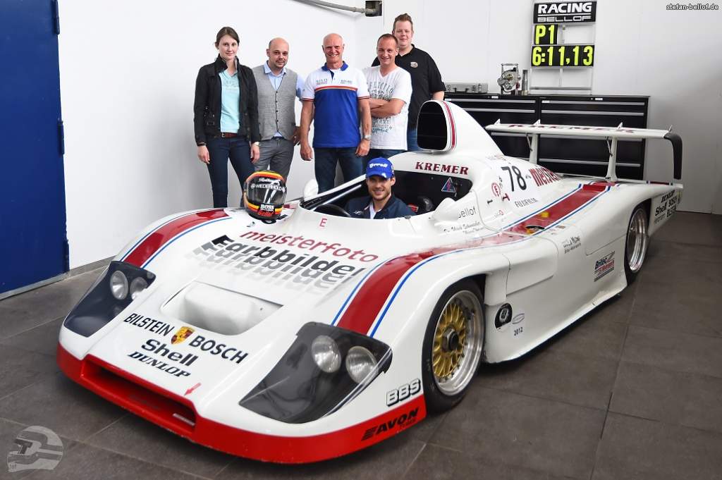 Stefan's debut: The Porsche 936 from Kremer Racing, 2017-09-19